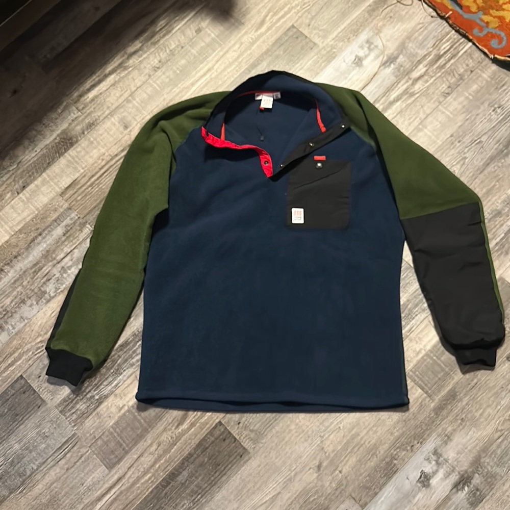 COPY - Topo Design fleece size xl